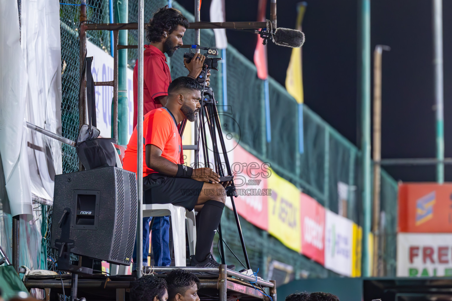 B Eydhafushi vs L Gan in the Final of Golden Futsal Challenge 2024 was held on Thursday, 7th March 2024, in Hulhumale', Maldives 
Photos: Ismail Thoriq / images.mv