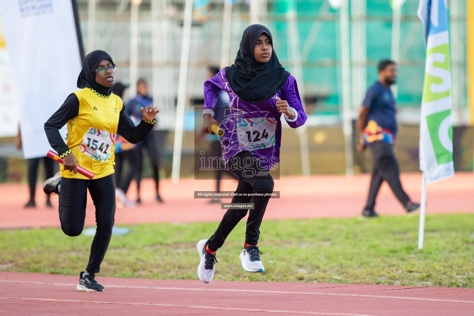 Day five of Inter School Athletics Championship 2023 was held at Hulhumale' Running Track at Hulhumale', Maldives on Wednesday, 18th May 2023. Photos: Nausham Waheed / images.mv