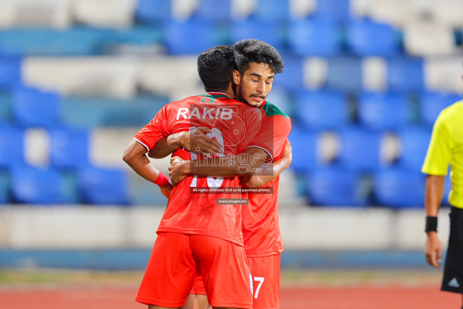 Bhutan vs Bangladesh in SAFF Championship 2023 held in Sree Kanteerava Stadium, Bengaluru, India, on Wednesday, 28th June 2023. Photos: Nausham Waheed, Hassan Simah / images.mv