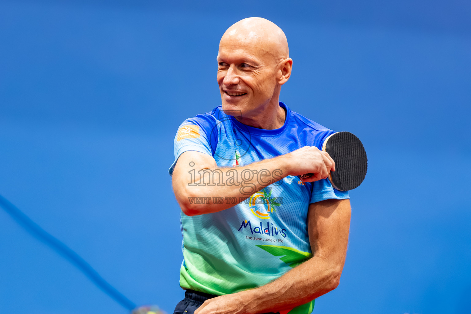 Day 4 of 1st Thoddoo Masters Table Tennis Tournament was held on Sunday, 24th August 2025 in AA Thoddoo, Maldives. Photos: Nausham Waheed / images.mv