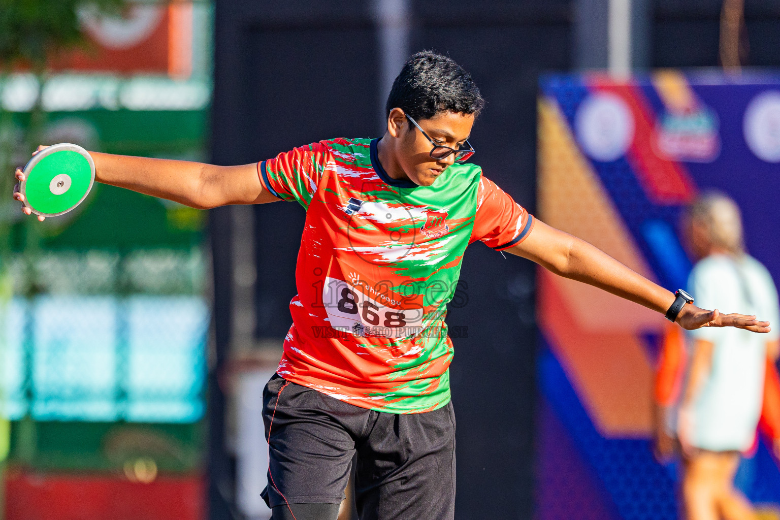 Day 1 of Inter-school Athletics Championship 2025 held in Ekuveni Synthetic Track, Male', Maldives on Monday, 06th October 2025. Photos by: Areef Adam  / Images.mv