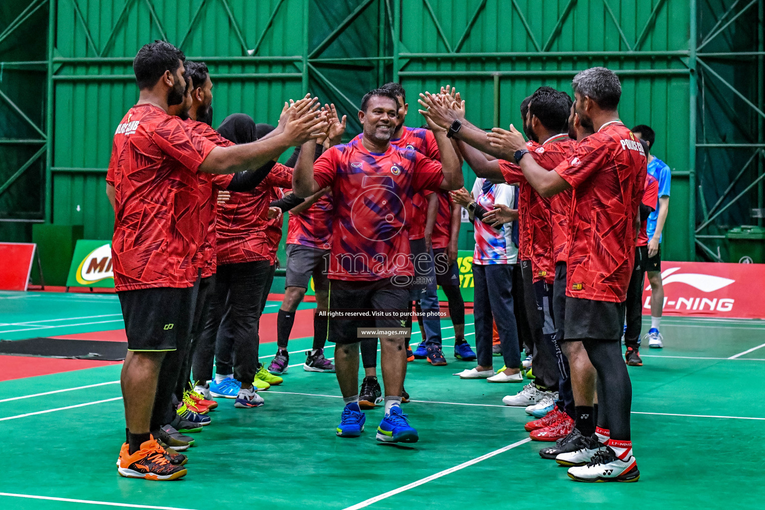 Final of 6th Office Company Badmintion Championship held in Male', Maldives Photos: Nausham Waheed / Images.mv