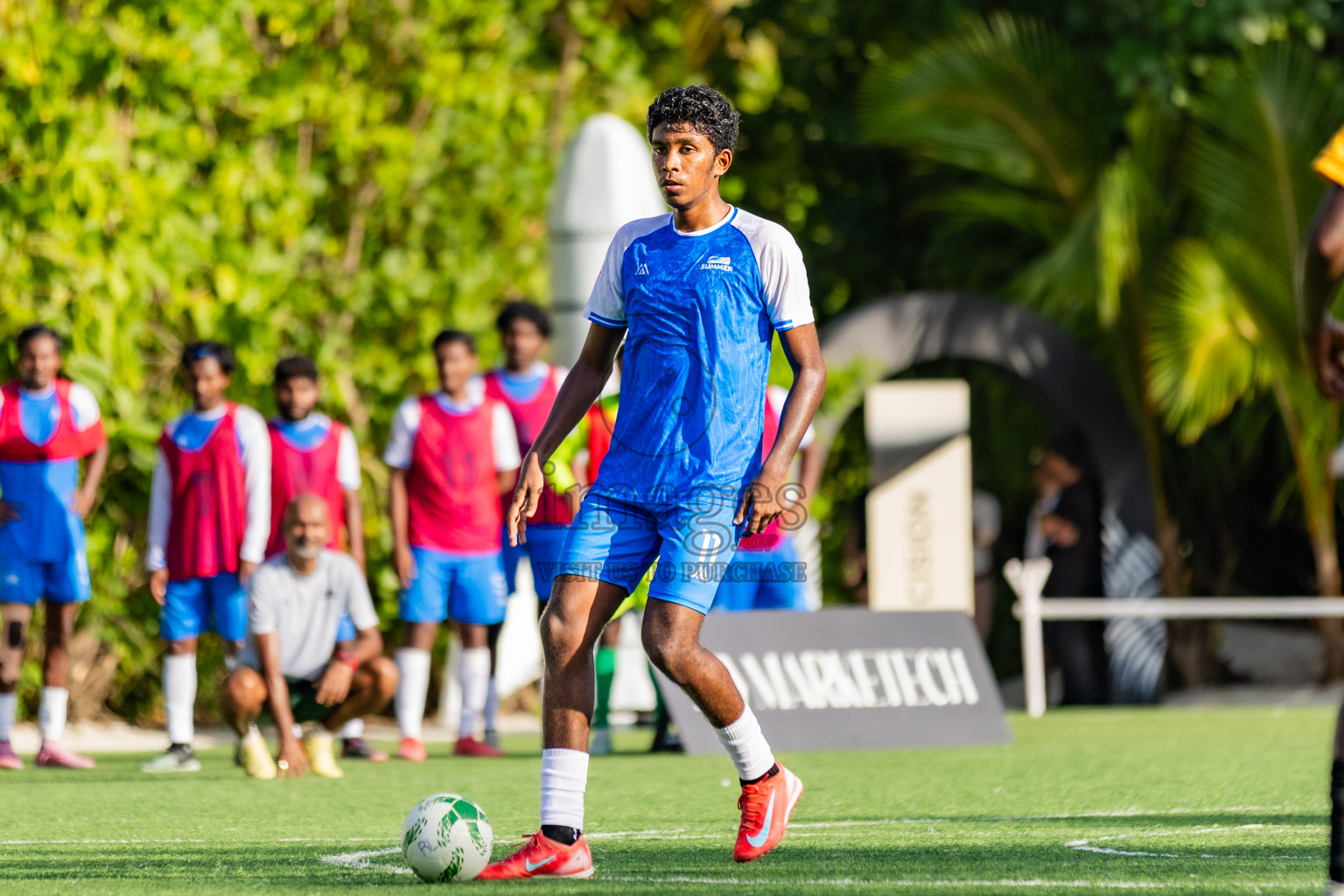 Summer Island Resort vs Hilton Amingiri in Resort League 2025 (North Male Zone) day 11 was held on Saturday, 13th September 2025 in One And Only Reethi Rah Maldives Resort, Photos: Areef Adam / images.mv