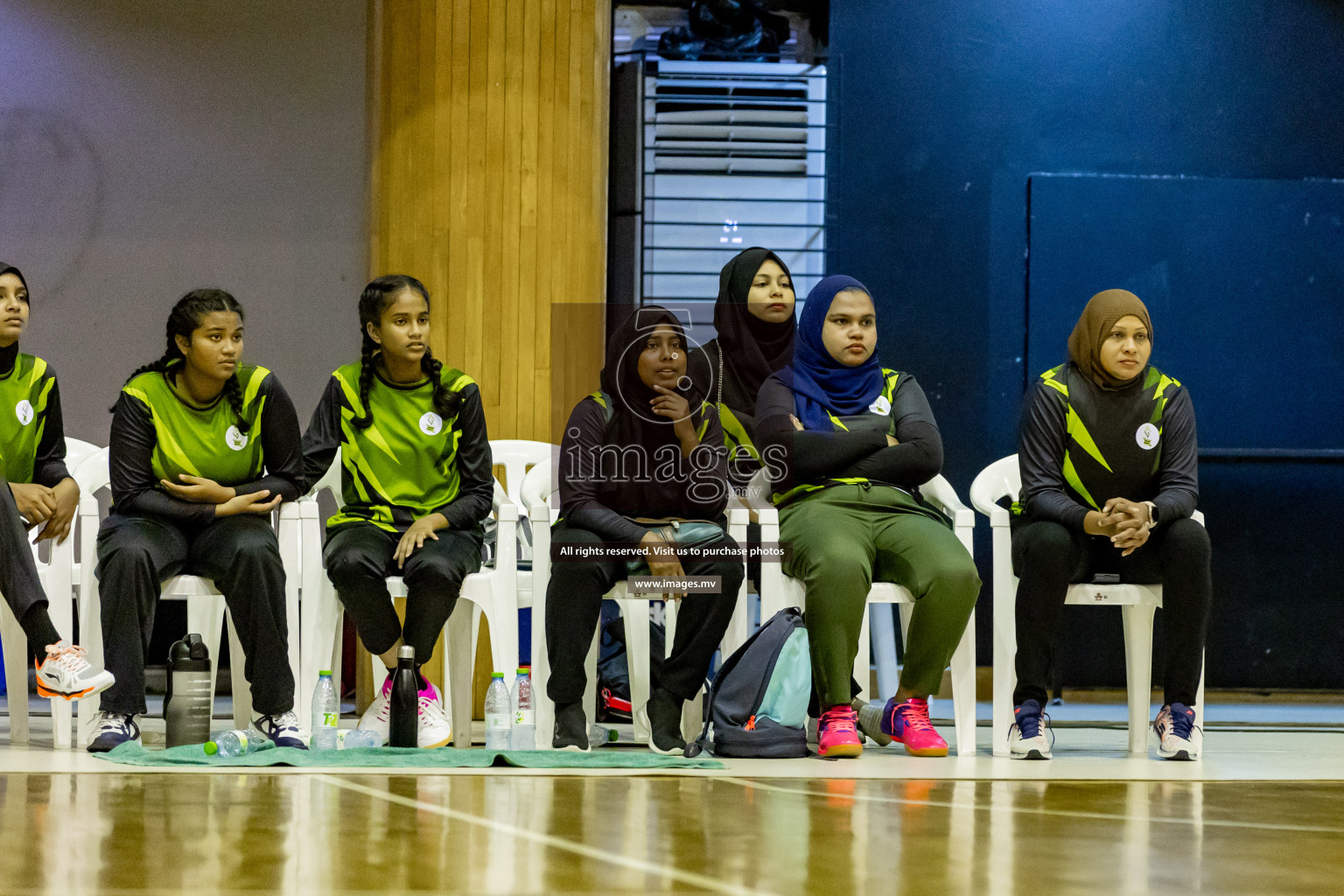 Day 8 of 24th Interschool Netball Tournament 2023 was held in Social Center, Male', Maldives on 3rd November 2023. Photos: Hassan Simah, Nausham Waheed / images.mv