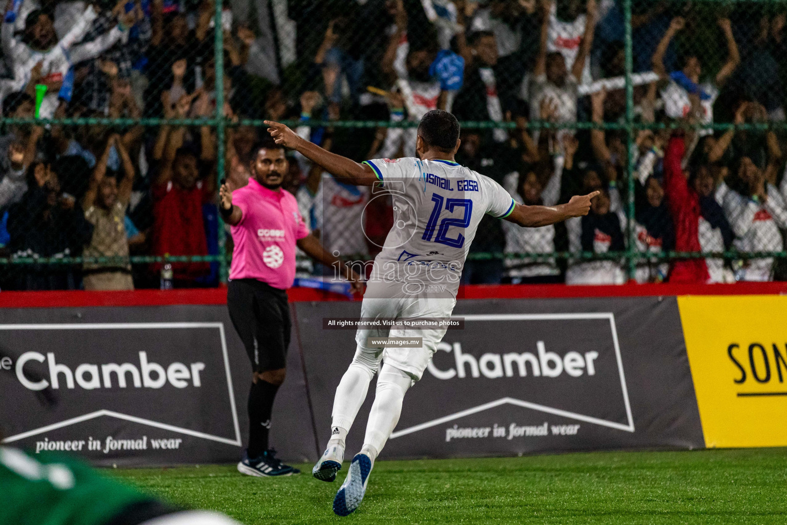 STO RC vs Team Allied in Club Maldives Cup 2022 was held in Hulhumale', Maldives on Sunday, 16th October 2022. Photos: Hassan Simah/ images.mv