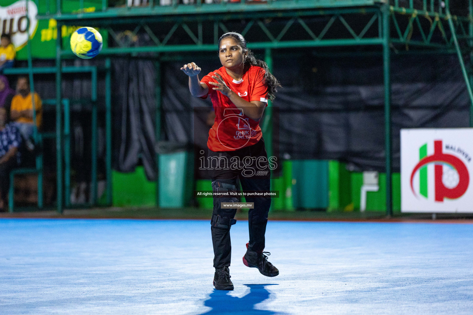 Day 1 of 7th Inter-Office/Company Handball Tournament 2023, held in Handball ground, Male', Maldives on Friday, 16th September 2023 Photos: Nausham Waheed/ Images.mv