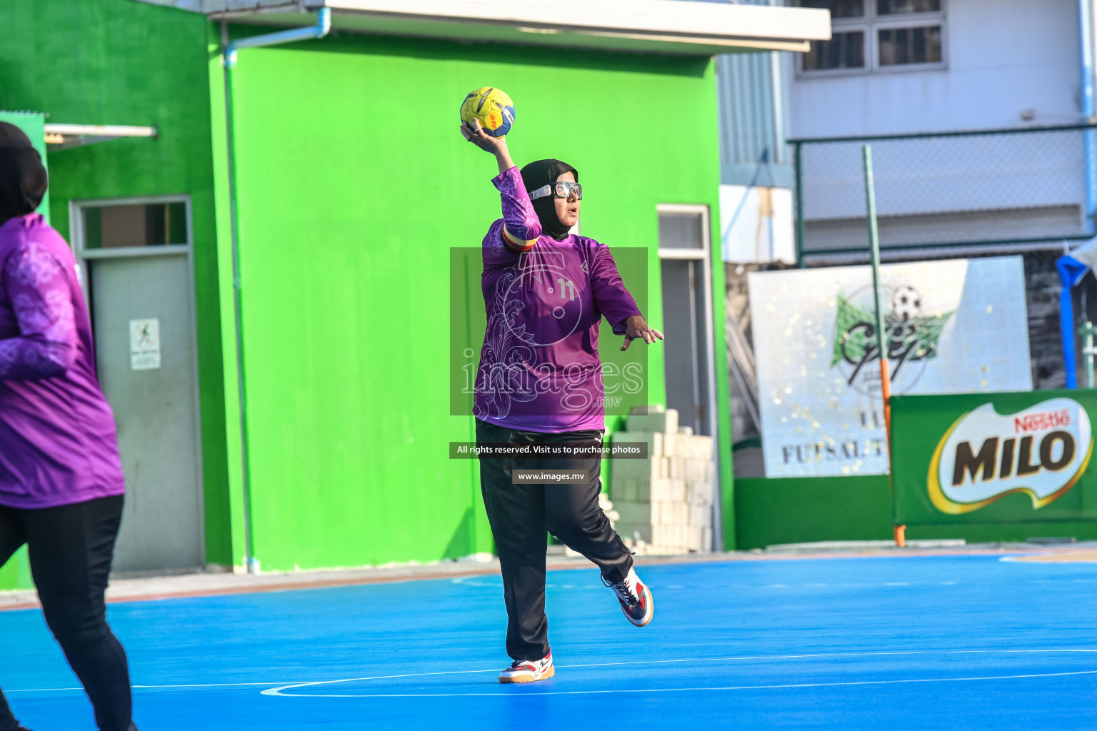 Day 5 of Milo 6th Inter Office Handball Tournament 2022 - Photos by Nausham Waheed