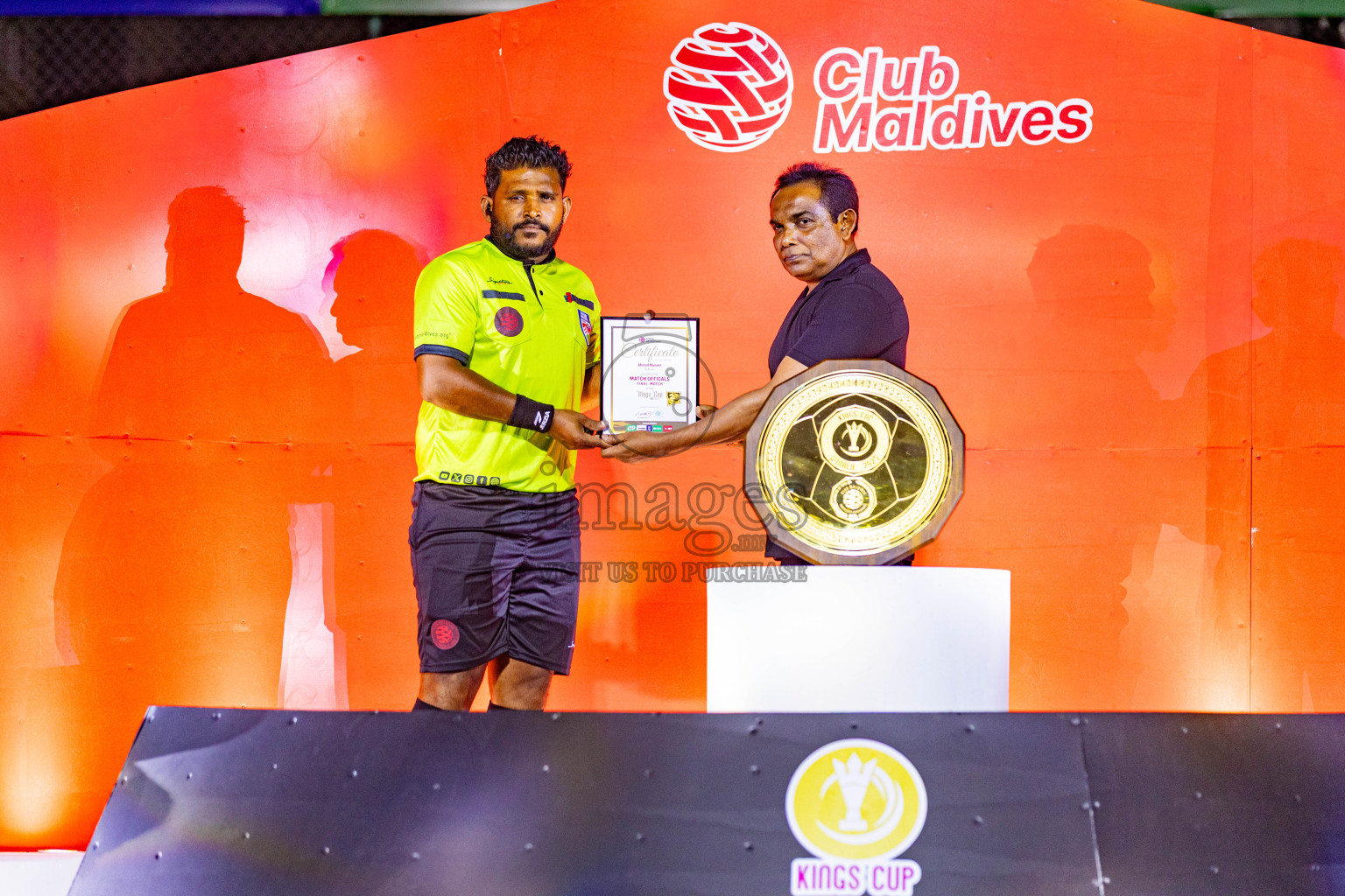 Road Recreation Club vs Club Combination SC Eydhafushi in Kings Cup Final of Club Maldives 2025 was held in Rehendhi Futsal Ground, Hulhumale', Maldives on Tuesday, 9th September 2025. Photos: Areef Adam / images.mv