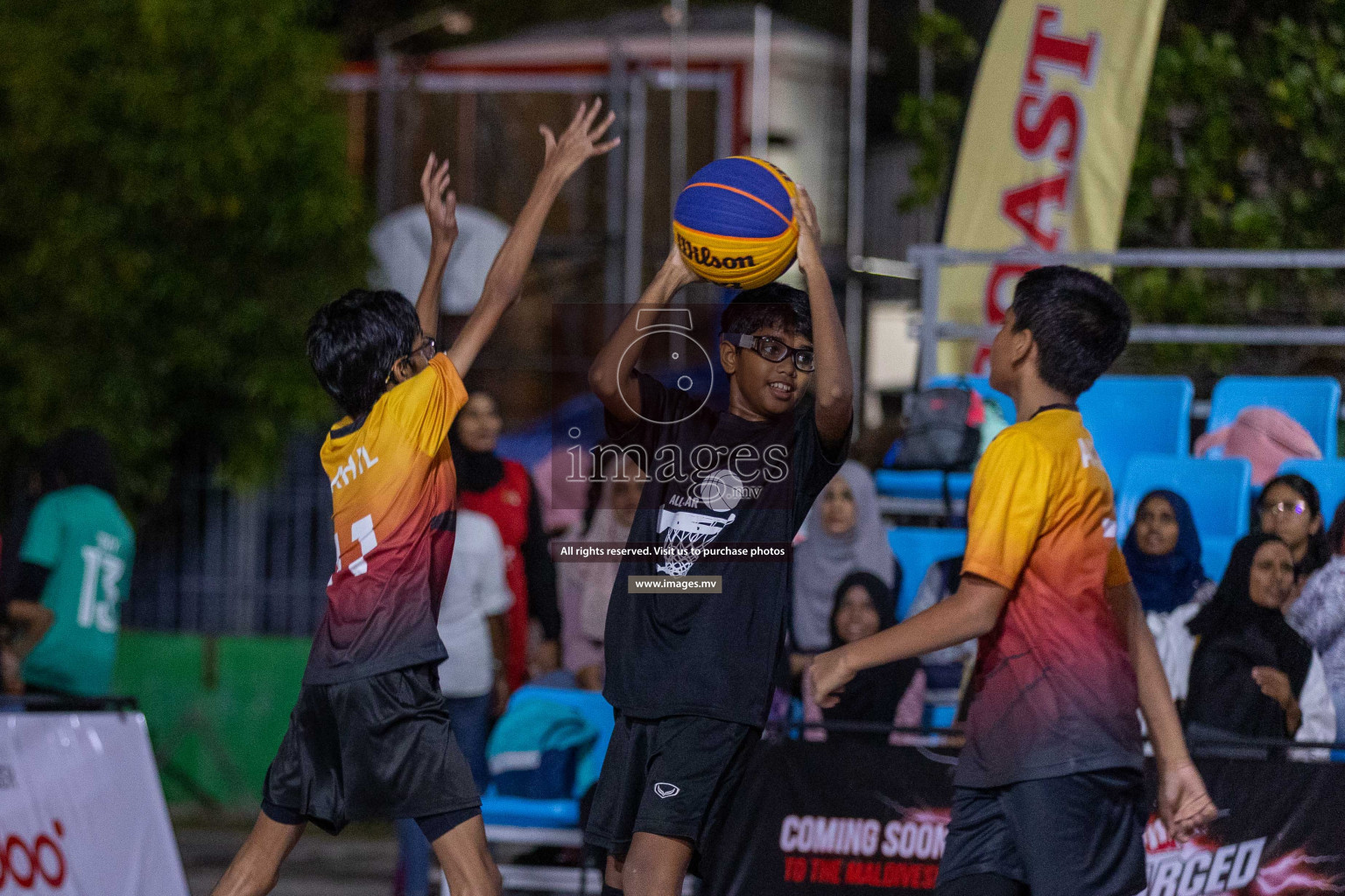 Day4 of Slamdunk by Sosal on 15th April 2023 held in Male'. Photos: Ismail Thoriq / images.mv