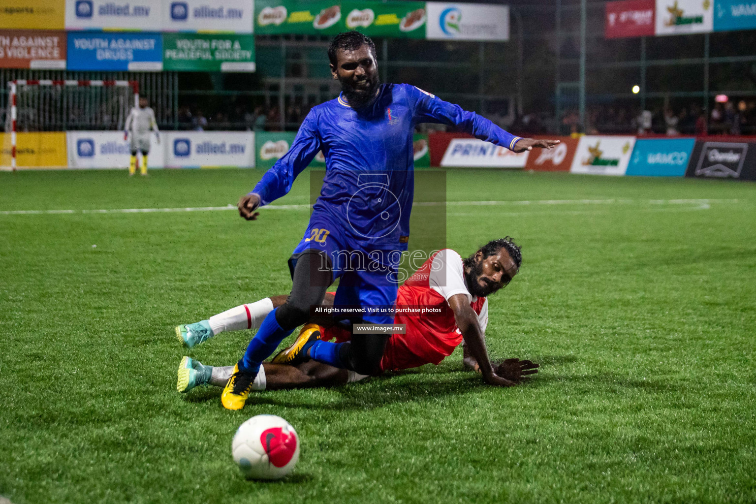 Customs RC vs Club Aasandha in Club Maldives Cup 2022 was held in Hulhumale', Maldives on Saturday, 15th October 2022. Photos: Hassan Simah/ images.mv