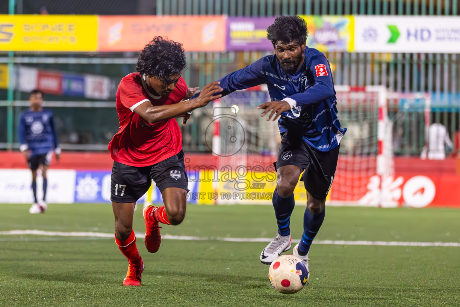 K Gaafaru vs K Himmafushi in Day 22 of Golden Futsal Challenge 2024 was held on Monday , 5th February 2024 in Hulhumale', Maldives
Photos: Ismail Thoriq / images.mv