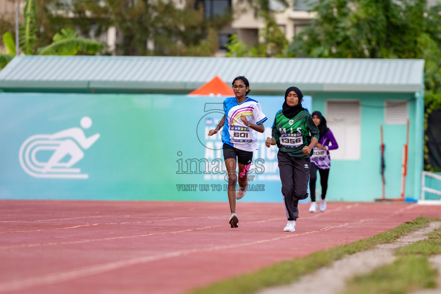 Day 2 of MWSC Interschool Athletics Championships 2024 held in Hulhumale Running Track, Hulhumale, Maldives on Sunday, 10th November 2024. 
Photos by: Hassan Simah / Images.mv