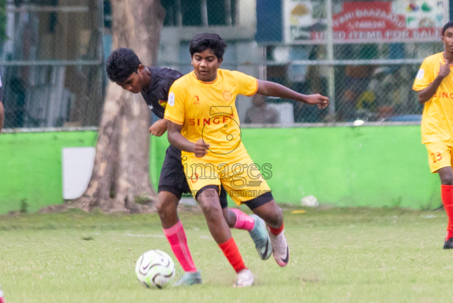 United Victory vs Victory Sports Club  (U14) in Day 5 of Dhivehi Youth League 2024 held at Henveiru Stadium on Friday 29th November 2024. Photos: Shuu Abdul Sattar/ Images.mv