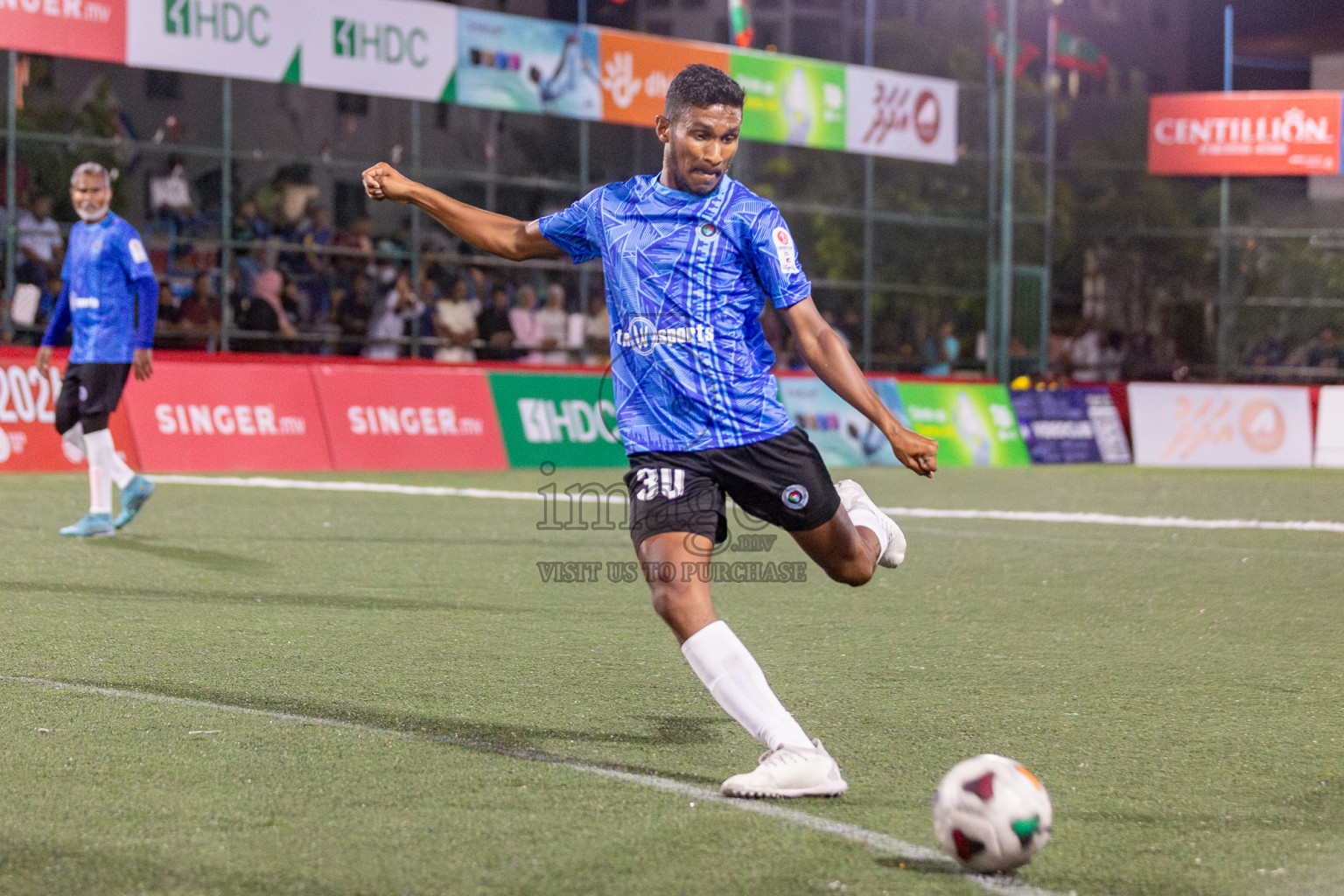 Prison Club vs Police Club in Club Maldives Cup 2024 held in Rehendi Futsal Ground, Hulhumale', Maldives on Saturday, 28th September 2024. Photos: Hassan Simah / images.mv