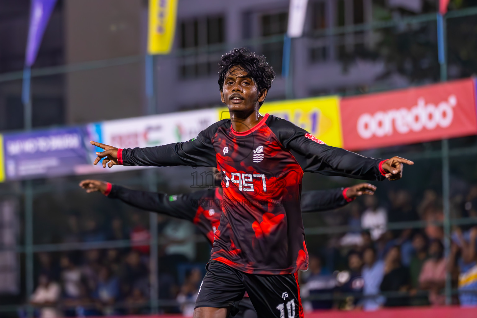 AA Thoddoo vs AA Mathiveri in Day 15 of Golden Futsal Challenge 2024 was held on Monday, 29th January 2024, in Hulhumale', Maldives
Photos: Ismail Thoriq / images.mv