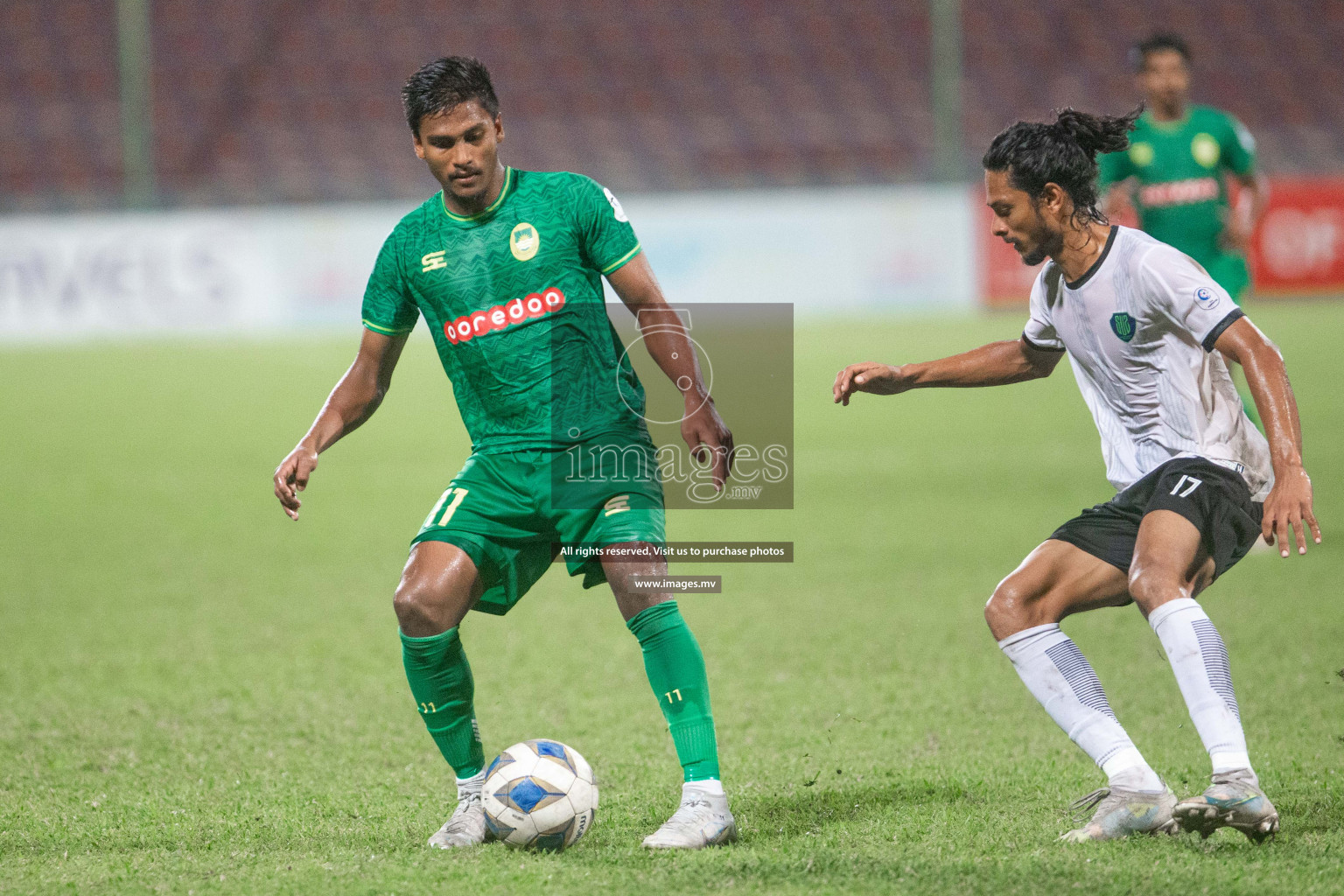 Maziya Sports and Recreation Club vs Super United Sports in Ooredoo Dhivehi Premier League 2021/22 on 12th July 2022, held in National Football Stadium, Male', Maldives Photos: Maanish/ Images mv