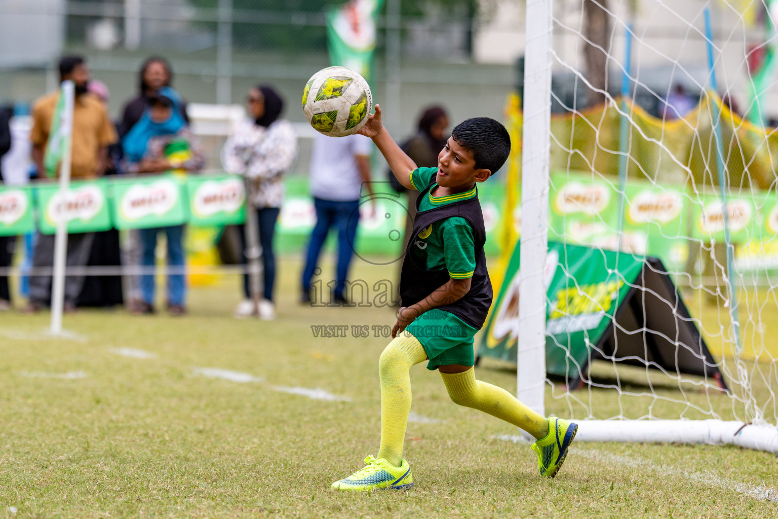 Day 1 of MILO SVAM Juniors 2025 (U-8) was held at Henveiru Stadium in Male', Maldives on Thursday, 26th June 2025. 
Photos: Hassan Simah / images.mv