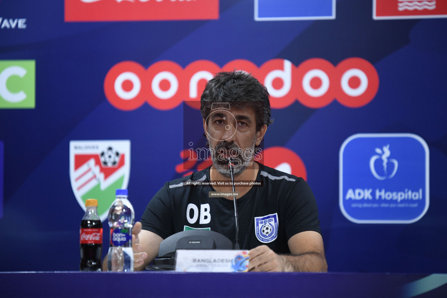 Match Day 3, Pre-match Press Conference of SAFF Championship 2021 held on 06th October 2021 at Galholhu National Stadium, Male', Maldives