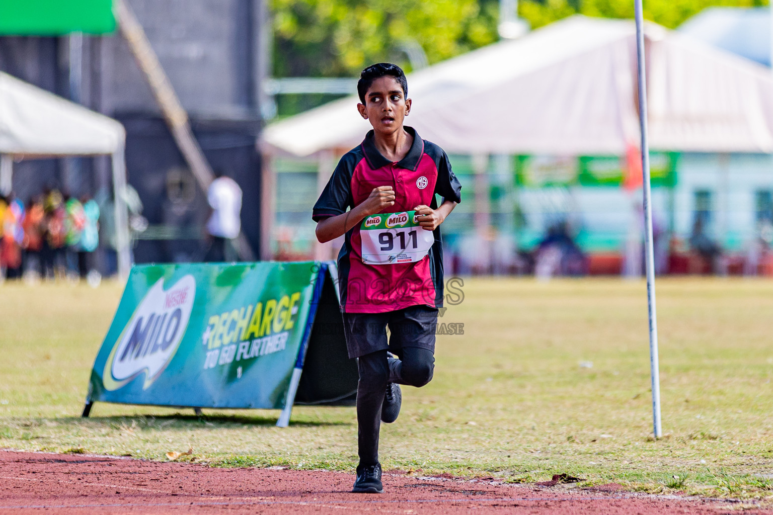 Day 3 of Inter-school Athletics Championship 2025 held in Ekuveni Synthetic Track, Male', Maldives on Wednesday, 08th October 2025. Photos by: Areef Adam / Images.mv