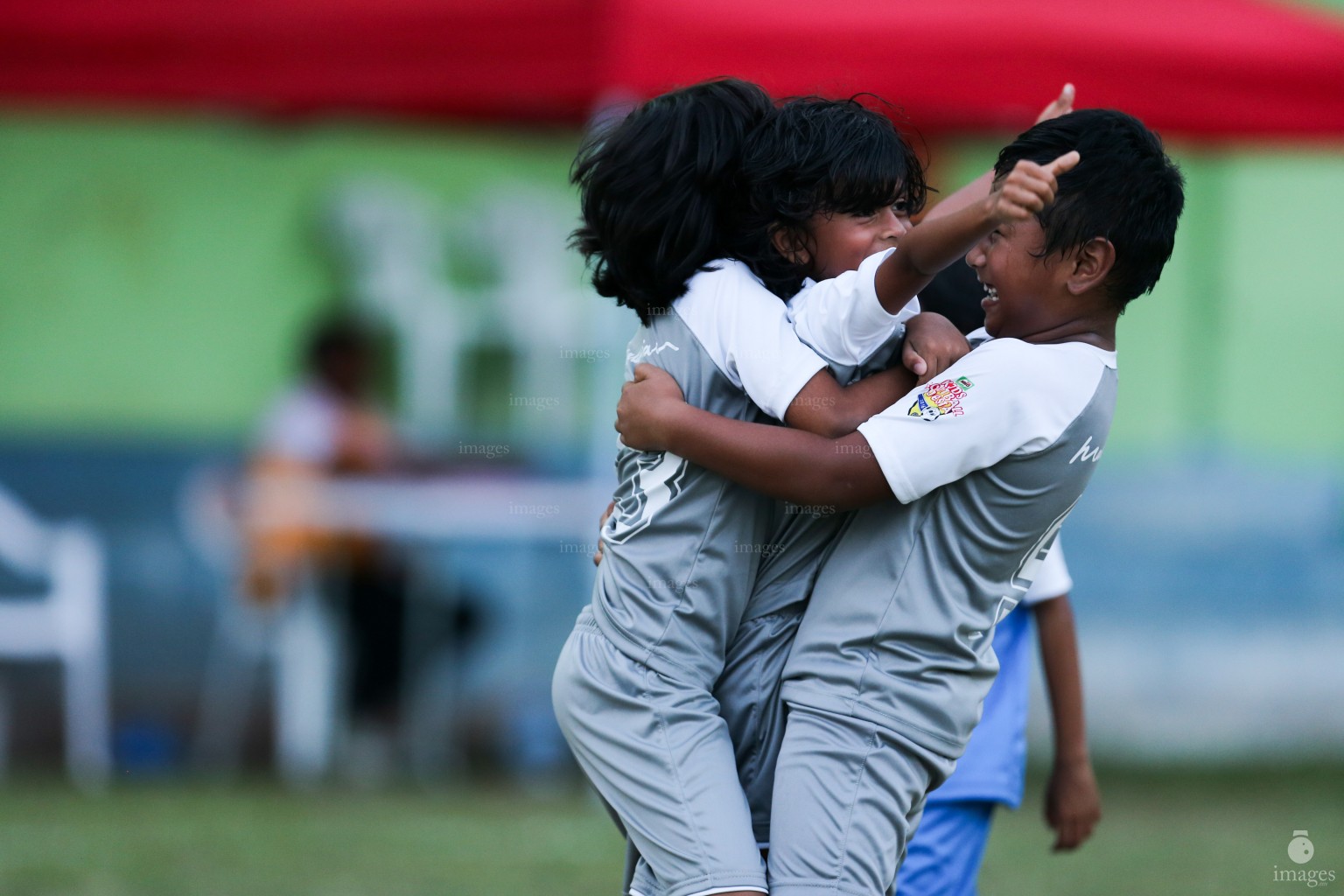 Day 3 of Milo Kids Football Fiesta in Male', Maldives, Friday, October. 13, 2016 (Images.mv Photo/ Abdullah Sham).