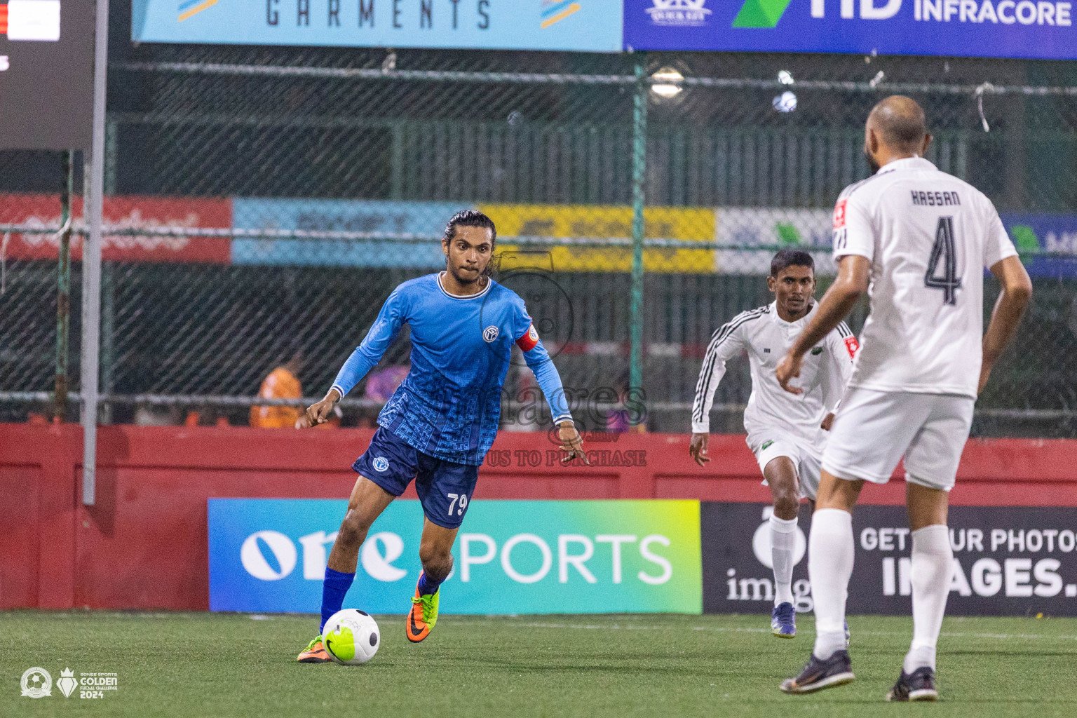 GA Gemanafushi vs GA Dhaandhoo in Day 1 of Golden Futsal Challenge 2024 was held on Monday, 15th January 2024, in Hulhumale', Maldives Photos: Ismail Thoriq / images.mv