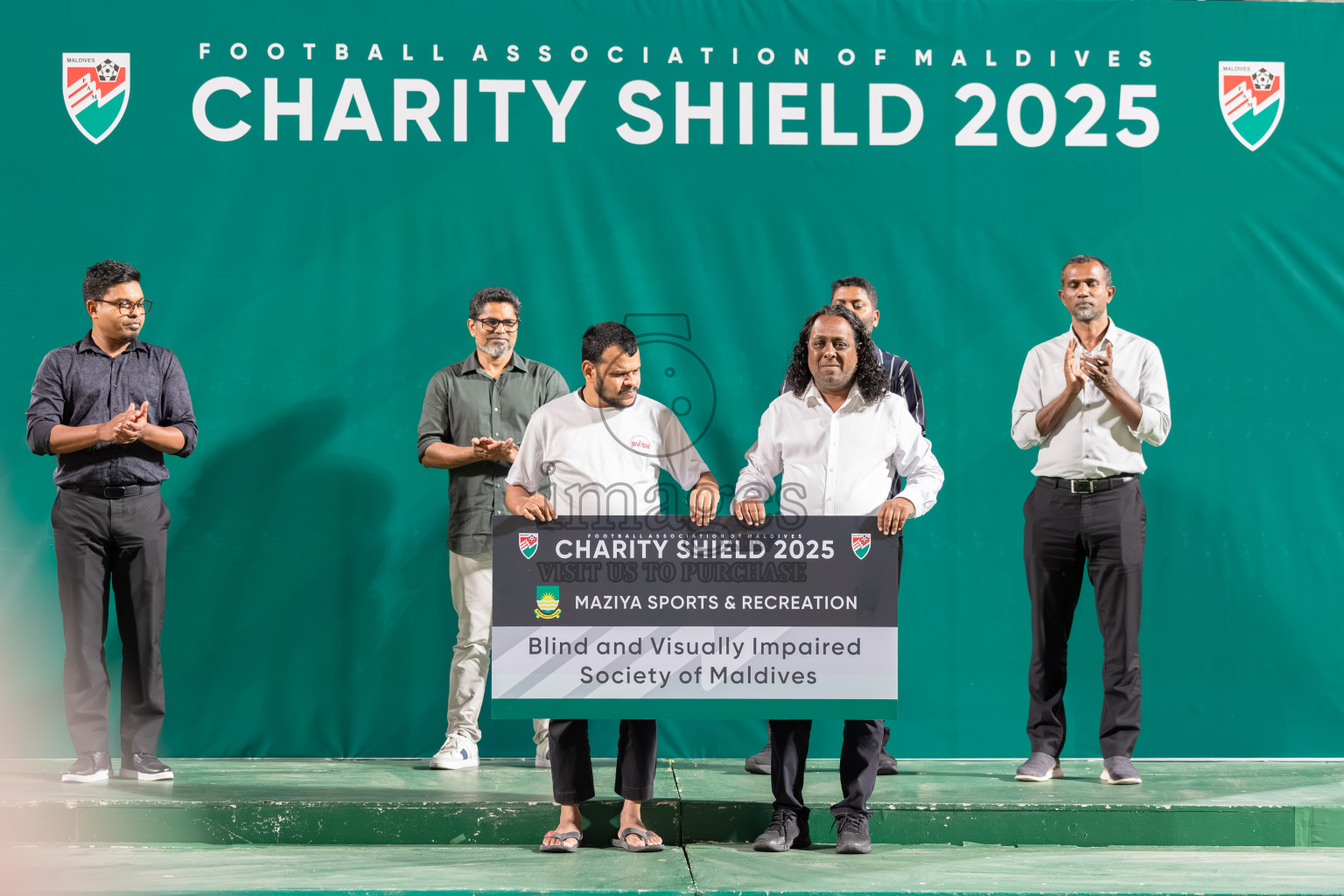 Charity Shield Match between Maziya Sports and Recreation Club and Club Eagles held in National Football Stadium, Male', Maldives Photos: Abdulla Abeedh / Images.mv