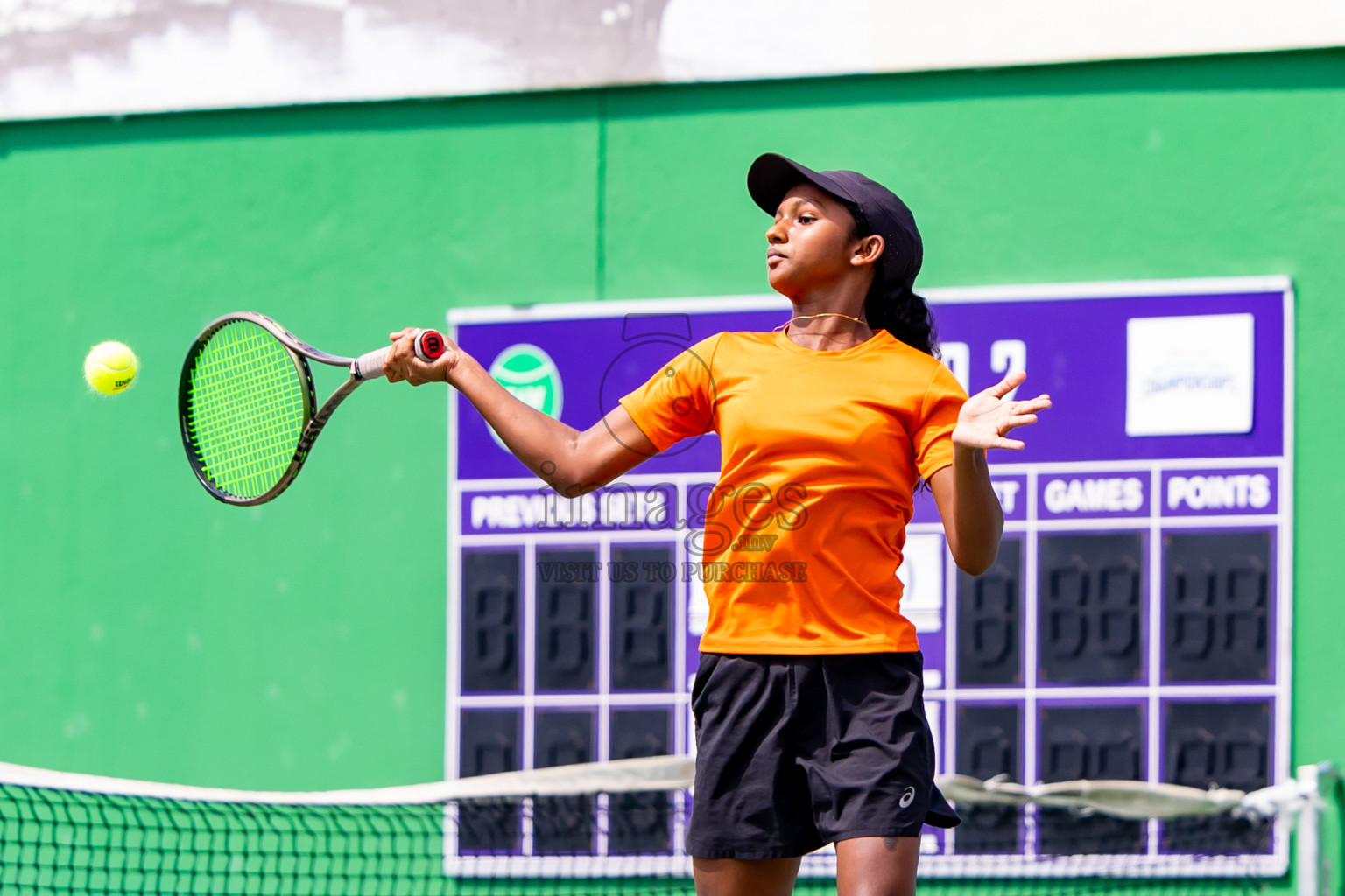 Day 4 of ATF Maldives Junior Open Tennis was held in Male' Tennis Court, Male', Maldives on Thursday, 12th December 2024. Photos: Nausham Waheed/ images.mv