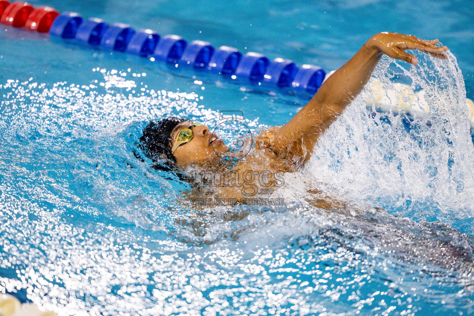 Day 4 of National Swimming Championship 2024 held in Hulhumale', Maldives on Monday, 16th December 2024. Photos: Hassan Simah / images.mv