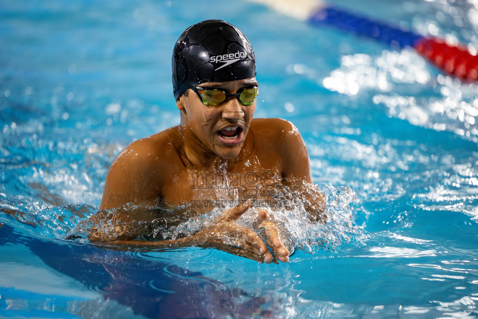 20th Inter-school Swimming Competition 2024 held in Hulhumale', Maldives on Monday, 14th October 2024. 
Photos: Hassan Simah / images.mv