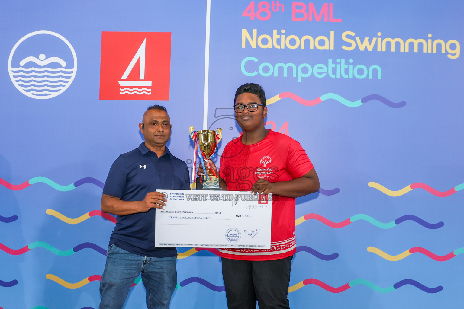 Closing of National Swimming Competition 2024 held in Hulhumale', Maldives on Friday, 20th December 2024.
Photos: Maiz / images.mv