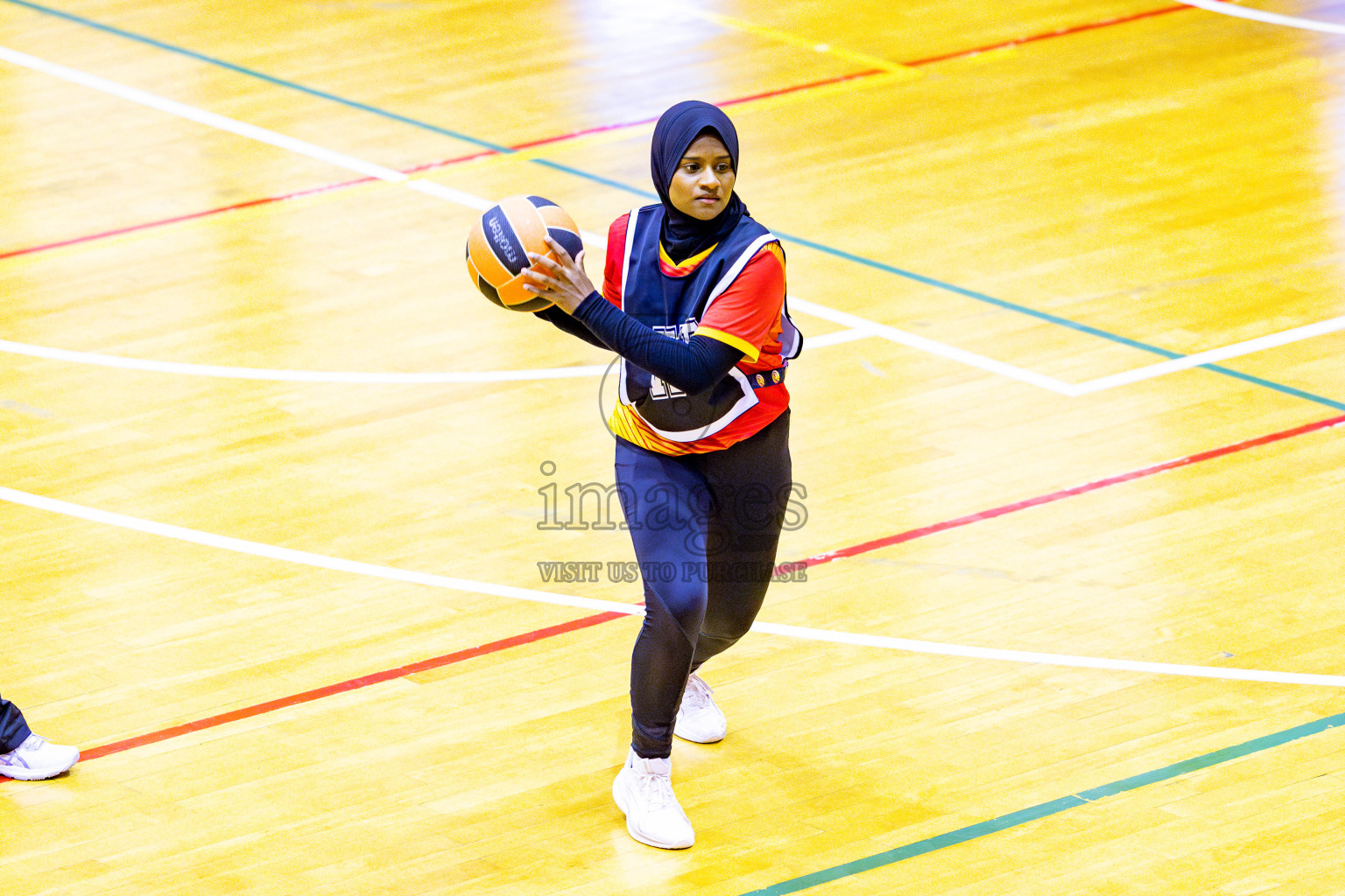 Sports Club Skylark vs Youth United Sports Club in Final of 21st National Netball Tournament was held in Social Canter at Male', Maldives on Monday, 13th May 2024. Photos: Nausham Waheed / images.mv