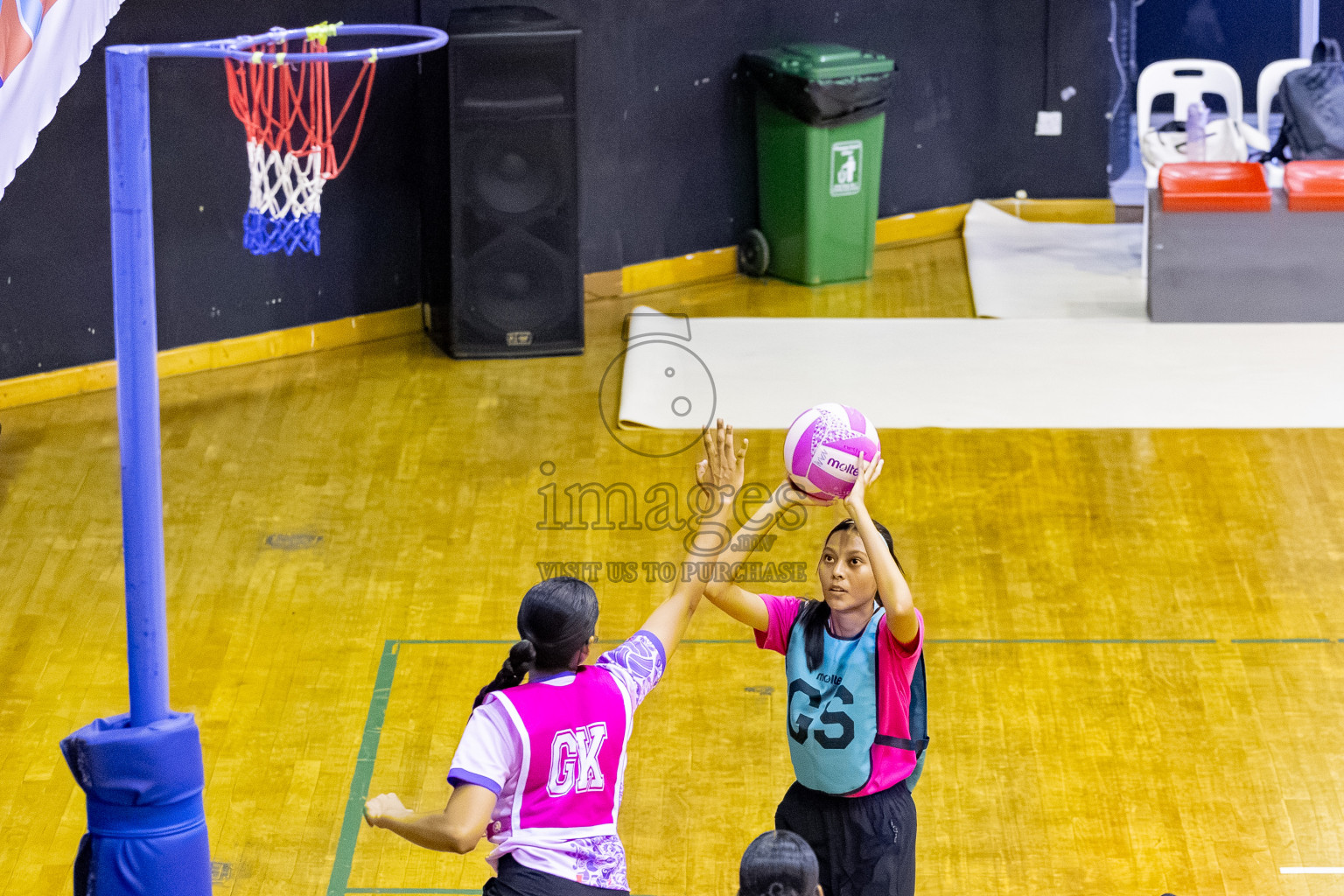 MV Netters vs N Sports A in Day 3 of 24th Milo Netball Association Championship held in Social Center at Male', Maldives on Wednesday, 3rd September 2025. Photos: Mohamed MahfoozMoosa / images.mv