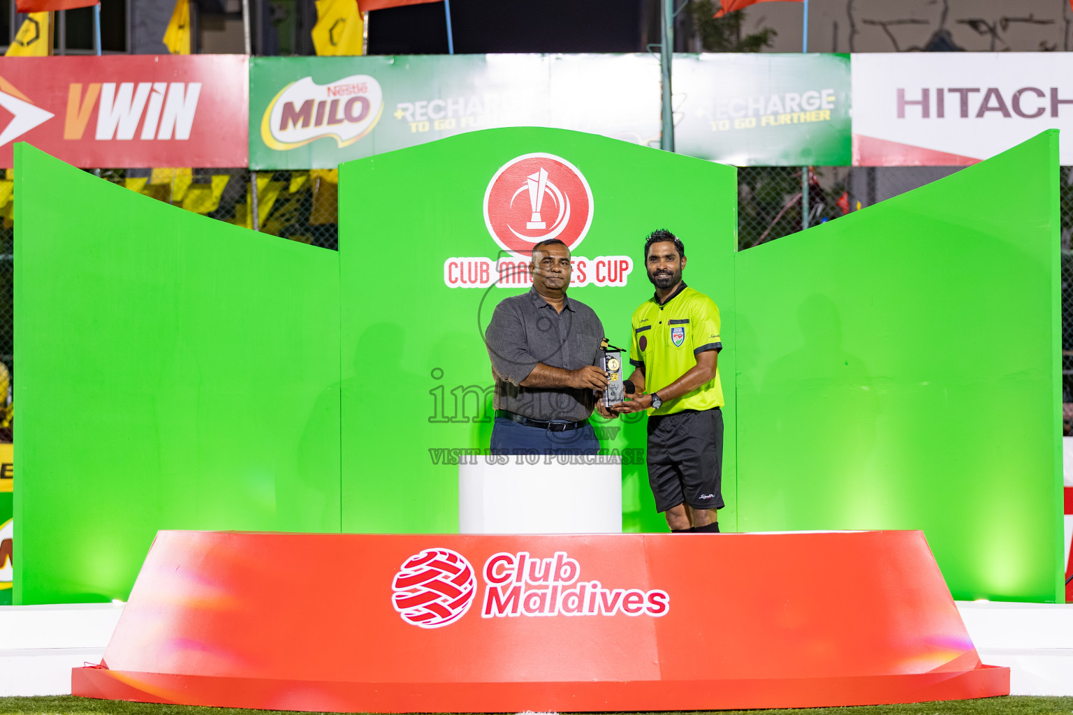 RRC vs STO RC in the Finals of Club Maldives Cup 2025 was held in Rehendhi Futsal Ground, Hulhumale', Maldives on Saturday, 25th October 2025. 
Photos: Hassan Simah / images.mv