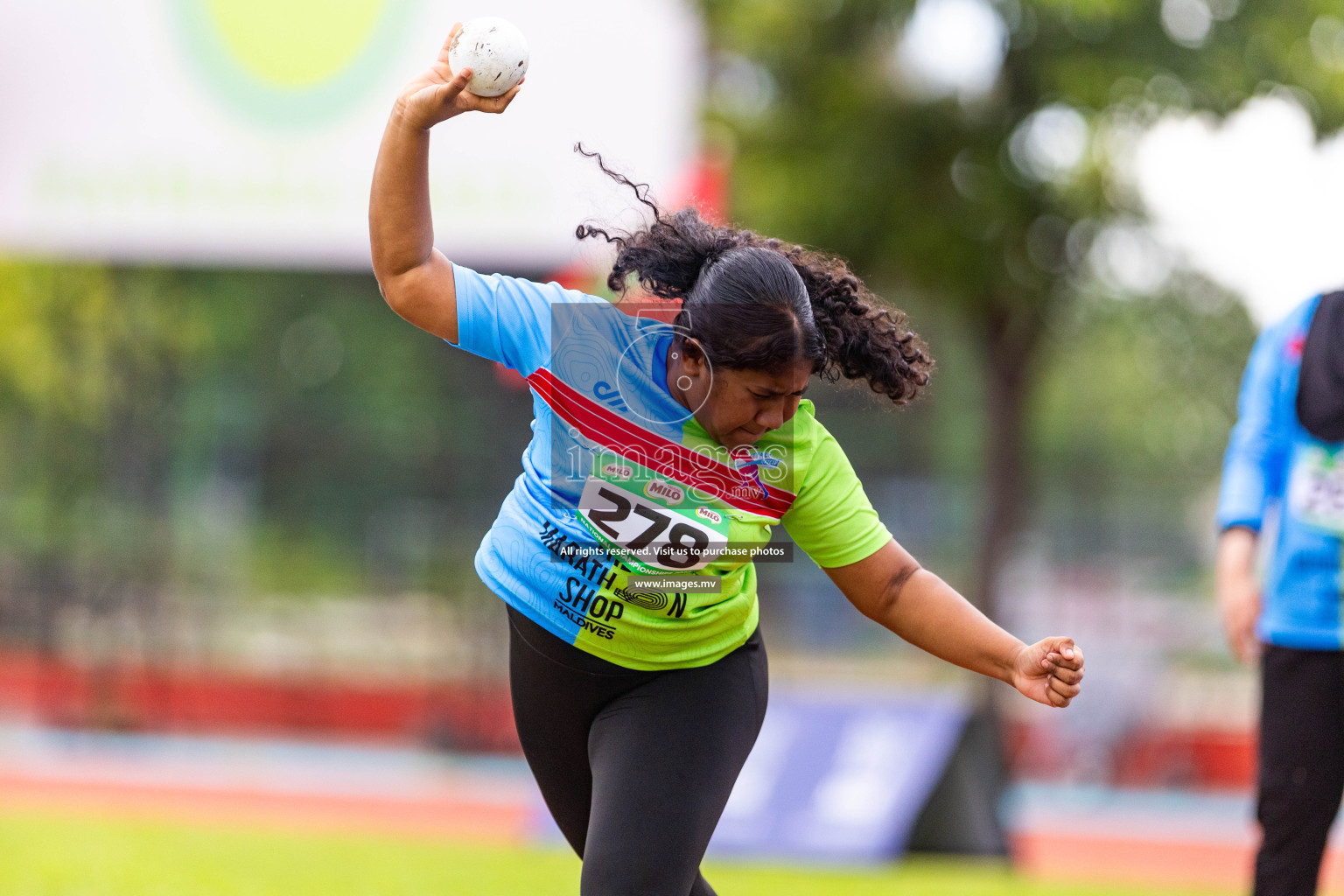 Day 2 of National Athletics Championship 2023 was held in Ekuveni Track at Male', Maldives on Friday, 24th November 2023. Photos: Nausham Waheed / images.mv