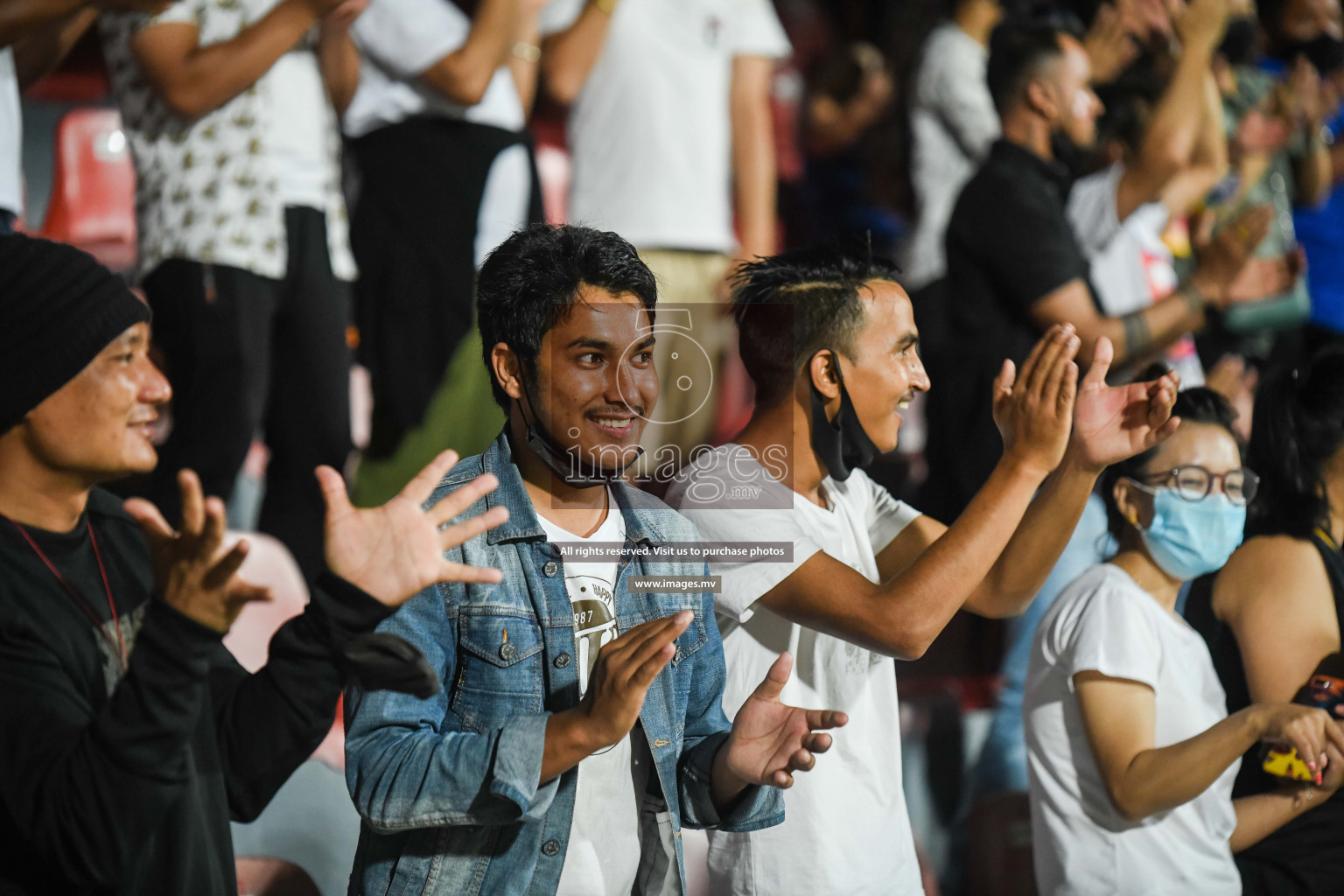 Nepal vs Sri Lanka in SAFF Championship 2021 held on 4th October 2021 in Galolhu National Stadium, Male', Maldives