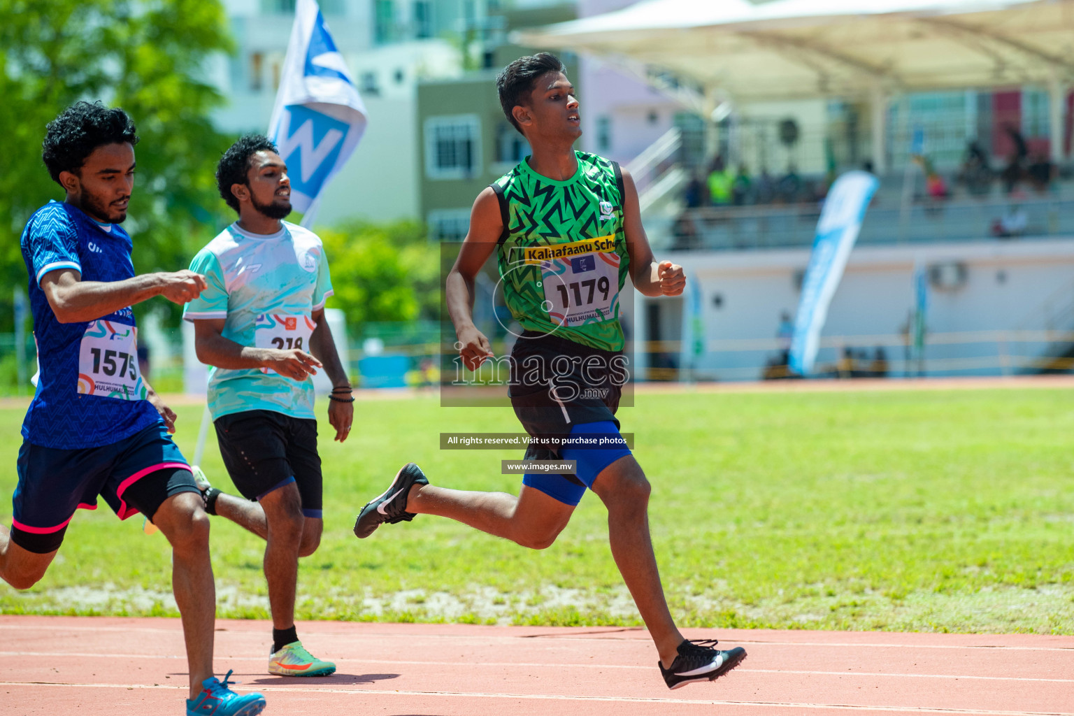 Day three of Inter School Athletics Championship 2023 was held at Hulhumale' Running Track at Hulhumale', Maldives on Tuesday, 16th May 2023. Photos: Nausham Waheed / images.mv