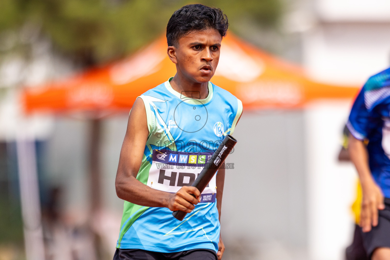 Day 5 of MWSC Interschool Athletics Championships 2024 held in Hulhumale Running Track, Hulhumale, Maldives on Wednesday, 13th November 2024. Photos by: Raif Yoosuf / Images.mv