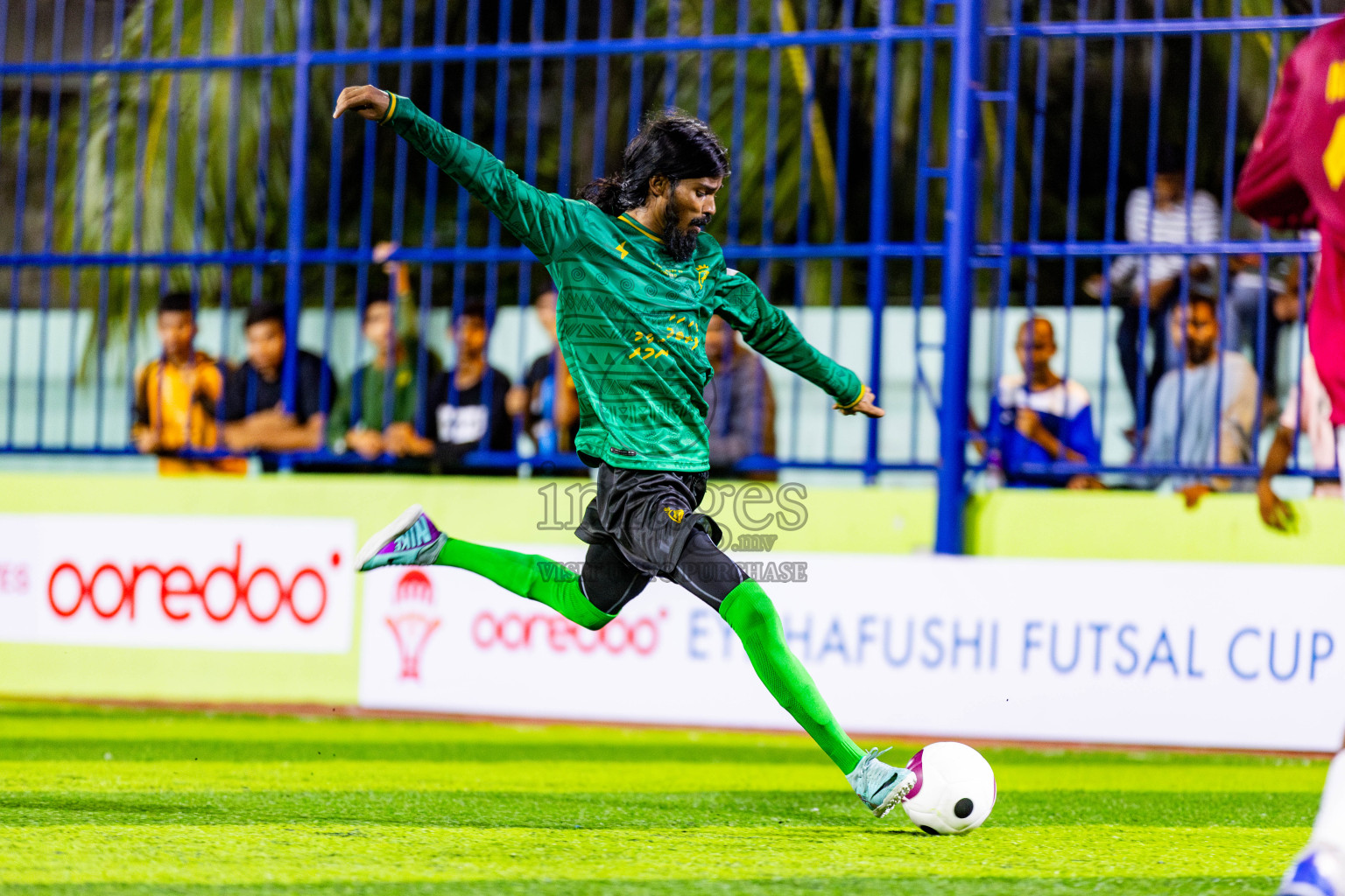 Muring FC vs V Vela in Day 1 of Eydhafushi Futsal Cup 2024 was held on Monday , 8th April 2024, in B Eydhafushi, Maldives Photos: Nausham Waheed / images.mv