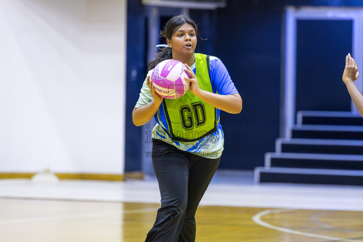 Club Green Streets vs United Unity SC in Day 6 of 24th Milo Netball Association Championship held in Social Center at Male', Maldives on Saturday, 6th September 2025. Photos: Yasna Ahmed / images.mv