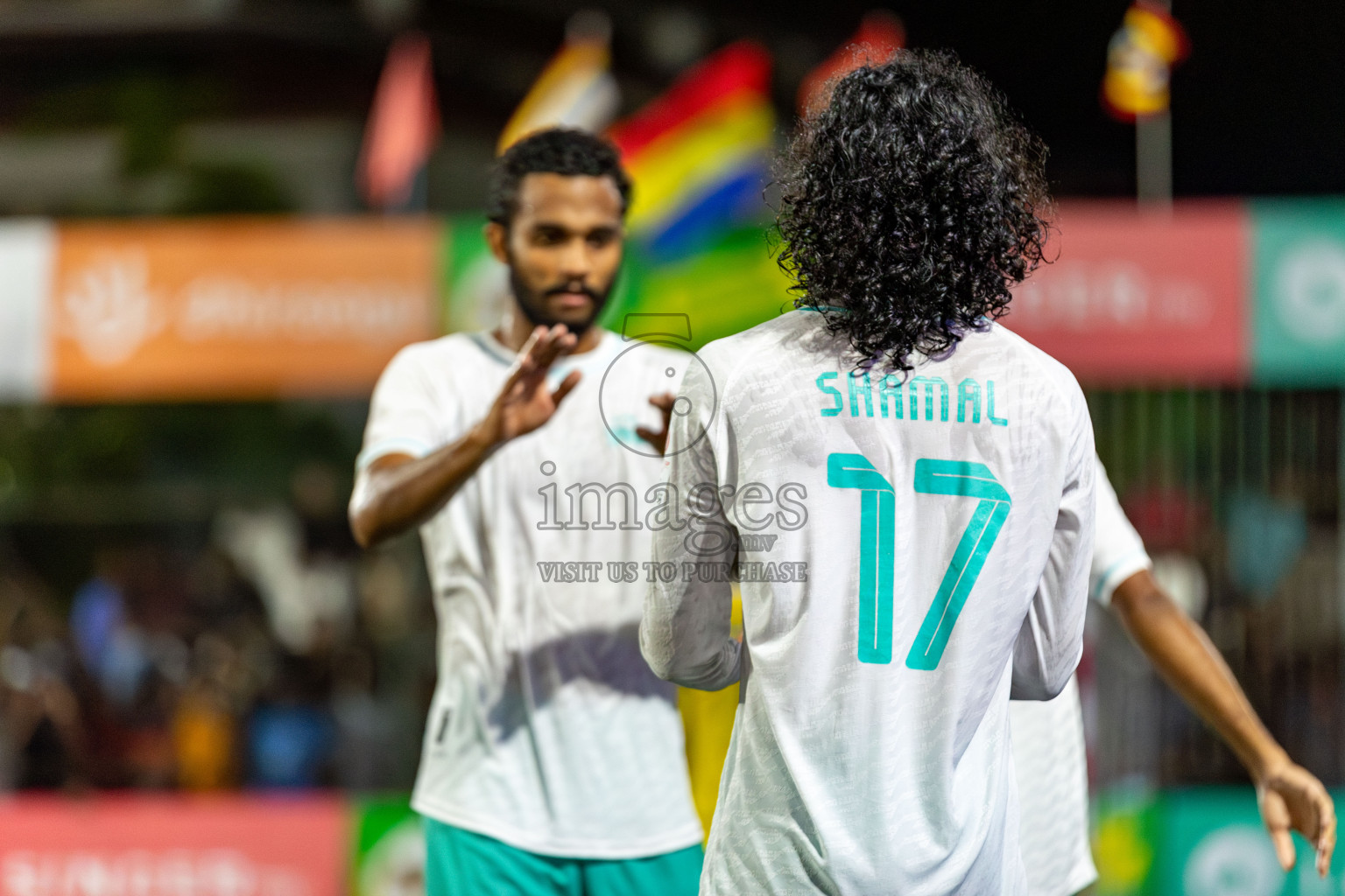 RRC vs MPL in the Semi Finals of Club Maldives Cup 2024 held in Rehendi Futsal Ground, Hulhumale', Maldives on Monday, 14th October 2024. 
Photos: Hassan Simah / images.mv