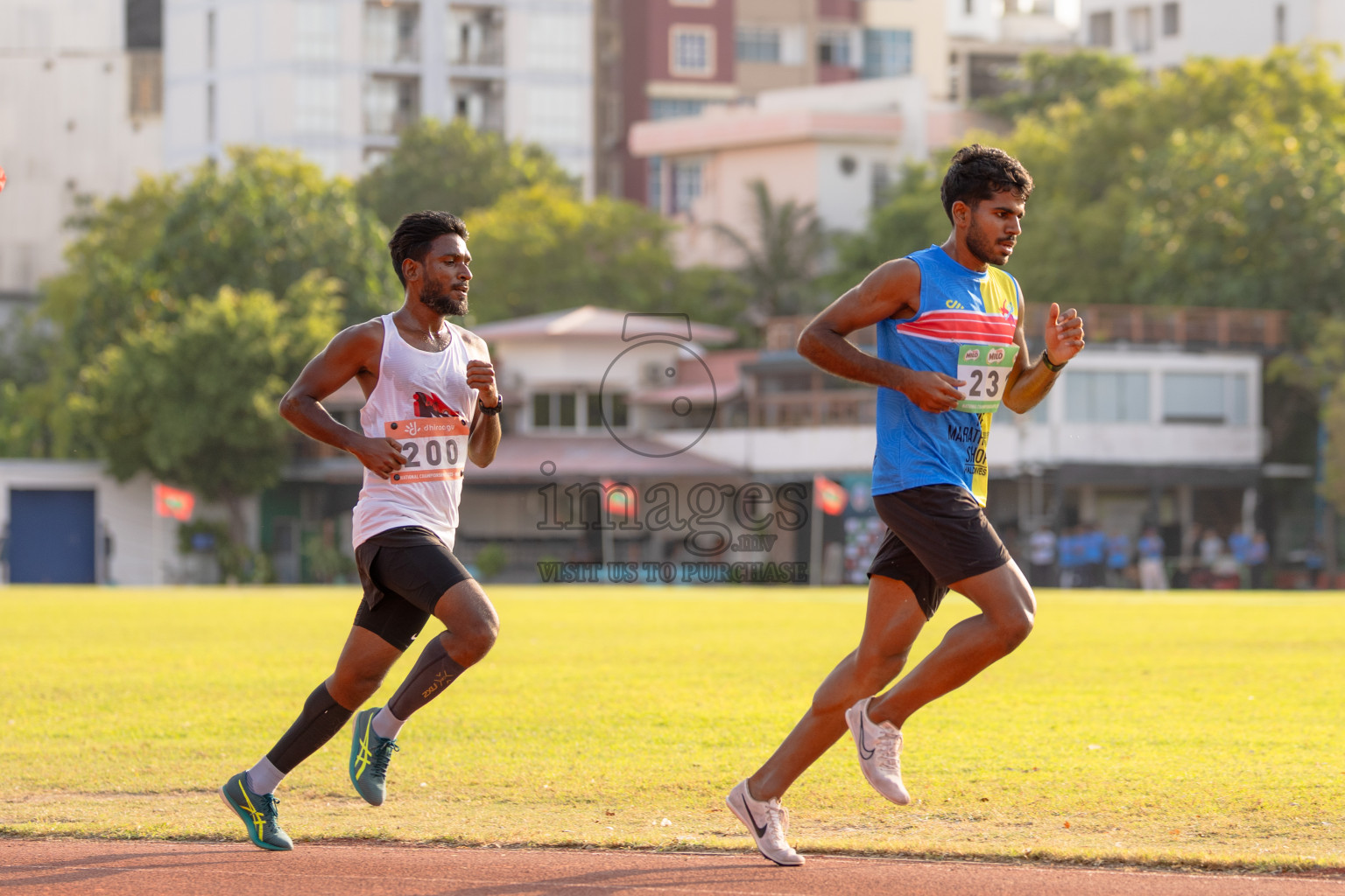 Day 1 of National Athletics Championship 2025 was held at Ekuveni Running Ground in Male', Maldives on Thursday, 14th August 2025. Photos: Hasni / images.mv
