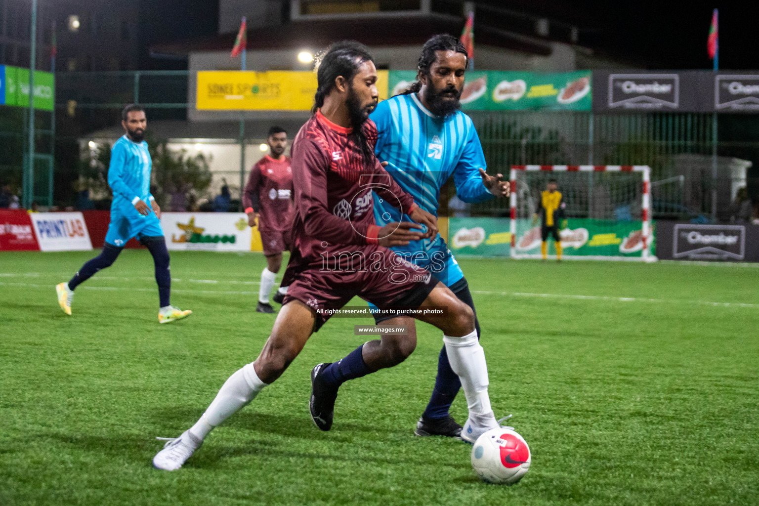 MACL vs Trade Club in Club Maldives Cup 2022 was held in Hulhumale', Maldives on Sunday, 9th October 2022. Photos: Hassan Simah / images.mv