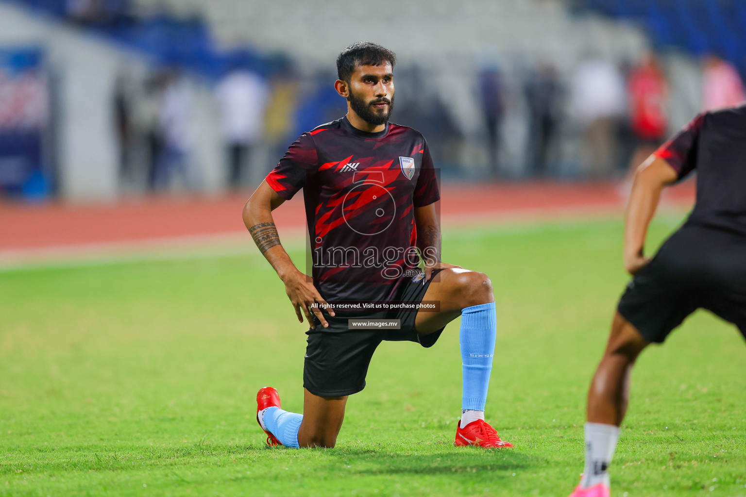 Lebanon vs India in the Semi-final of SAFF Championship 2023 held in Sree Kanteerava Stadium, Bengaluru, India, on Saturday, 1st July 2023. Photos: Hassan Simah / images.mv