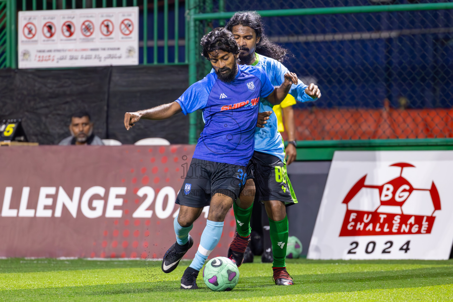 Baakee Sports Club vs FC Calms Blue in Day 9 of BG Futsal Challenge 2024 was held on Wednesday, 20th March 2024, in Male', Maldives
Photos: Ismail Thoriq / images.mv