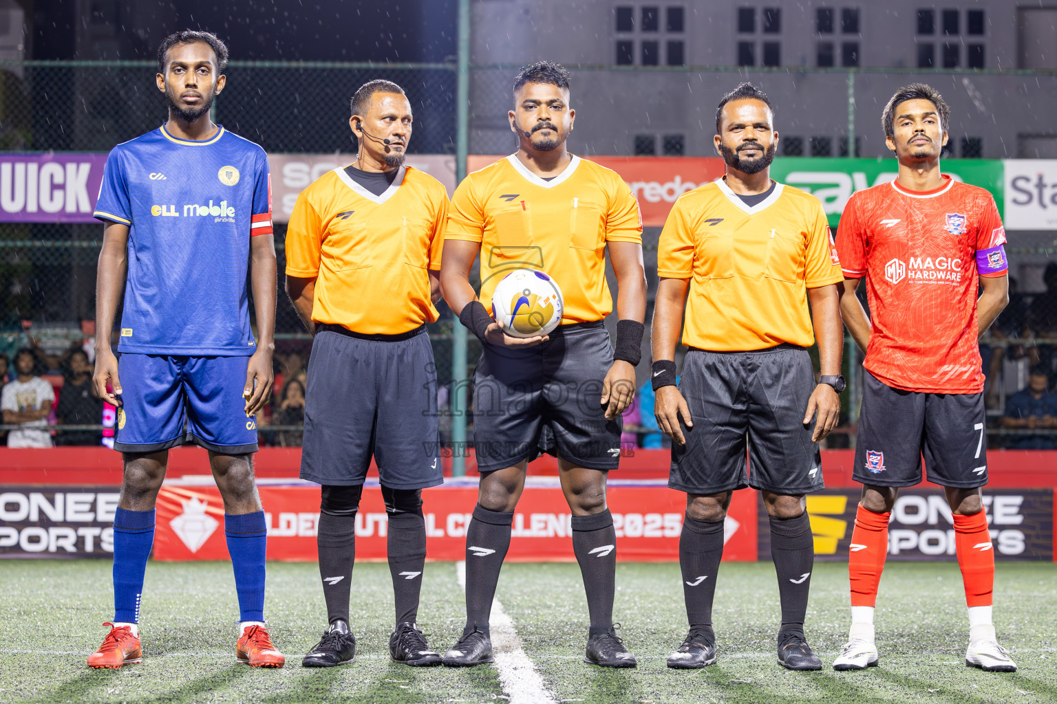 HA Hoarafushi vs HA Maarandhoo in Day 9 of Golden Futsal Challenge 2025 was held on Monday, 13th January 2025, in Hulhumale', Maldives
Photos: Ismail Thoriq / images.mv