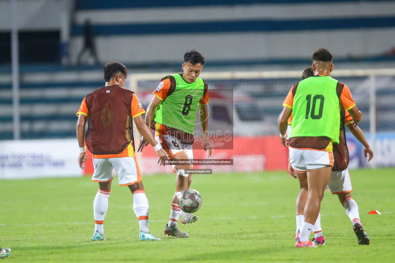 Maldives vs Bhutan in SAFF Championship 2023 held in Sree Kanteerava Stadium, Bengaluru, India, on Wednesday, 22nd June 2023. Photos: Nausham Waheed / images.mv