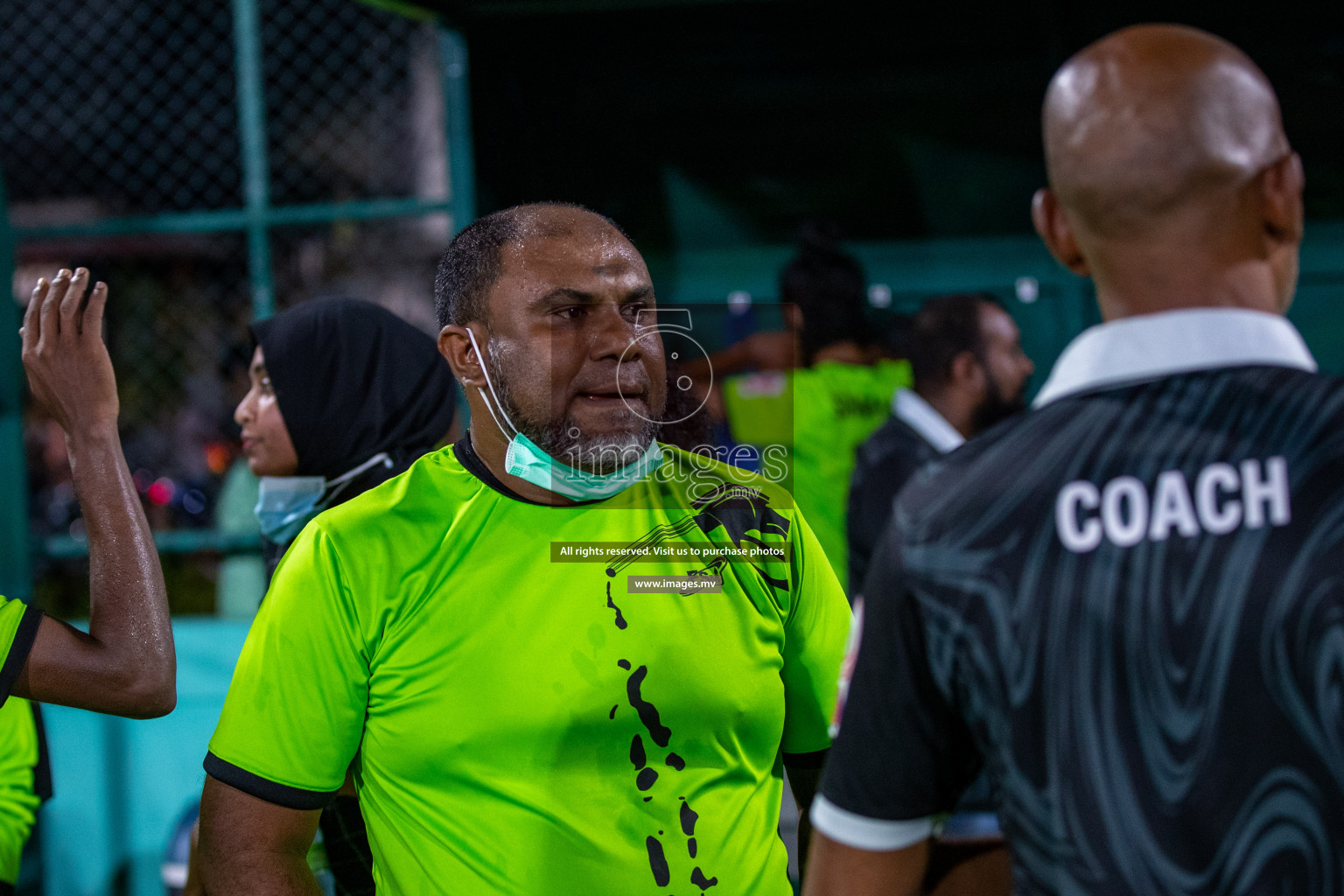 Club Maldives 2021 Round of 16 (Day 1) held at Hulhumale;, on 8th December 2021 Photos: Ismail Thoriq / images.mv