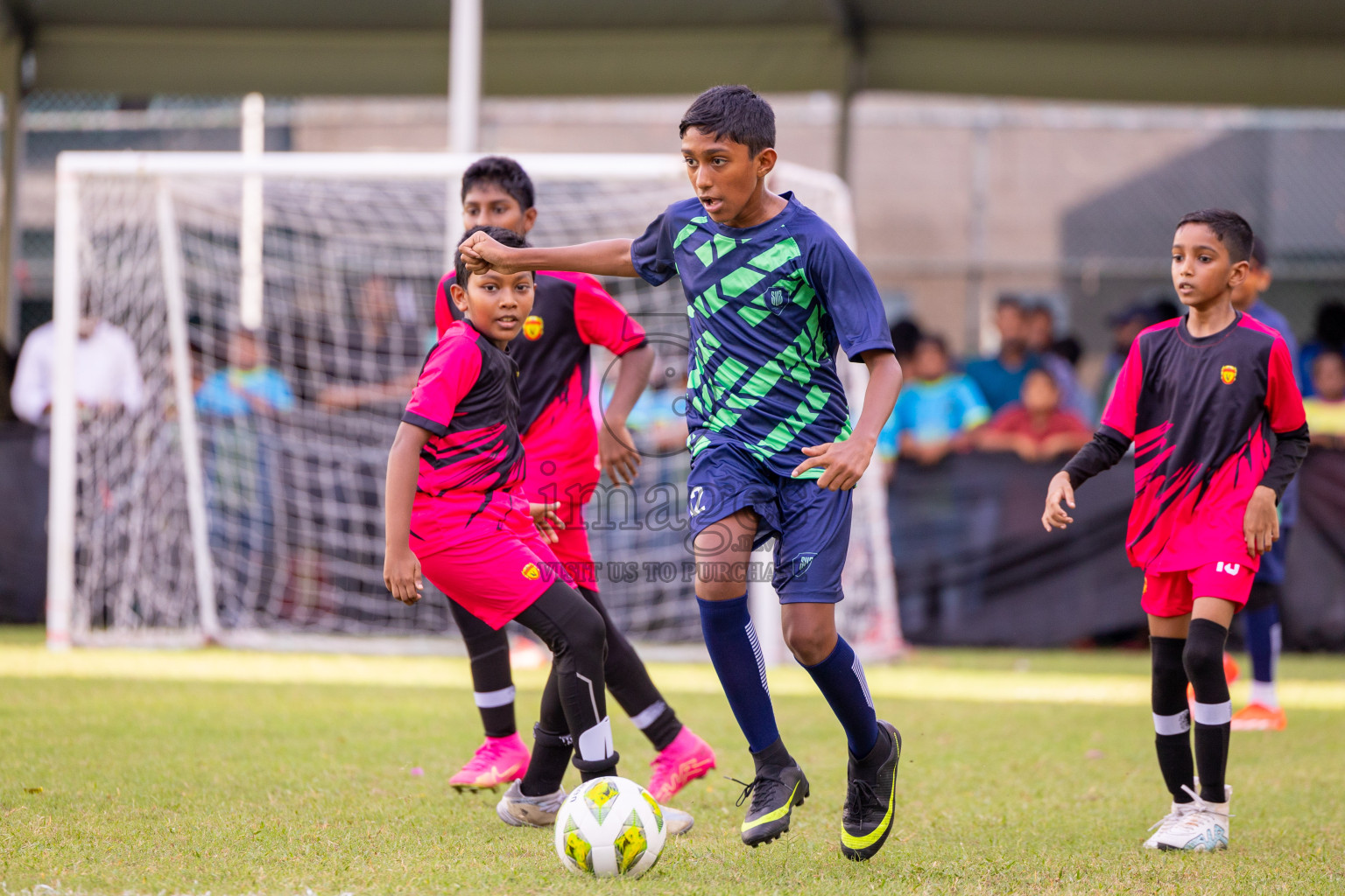 Day 1 of MILO Academy Championship 2024 - U12 was held at Henveiru Grounds in Male', Maldives on Thursday, 4th July 2024. 
Photos: Ismail Thoriq / images.mv