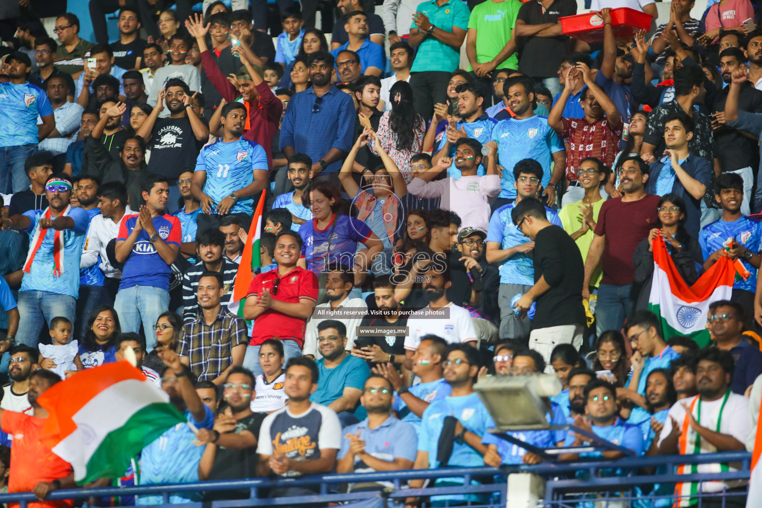 Lebanon vs India in the Semi-final of SAFF Championship 2023 held in Sree Kanteerava Stadium, Bengaluru, India, on Saturday, 1st July 2023. Photos: Nausham Waheed, Hassan Simah / images.mv