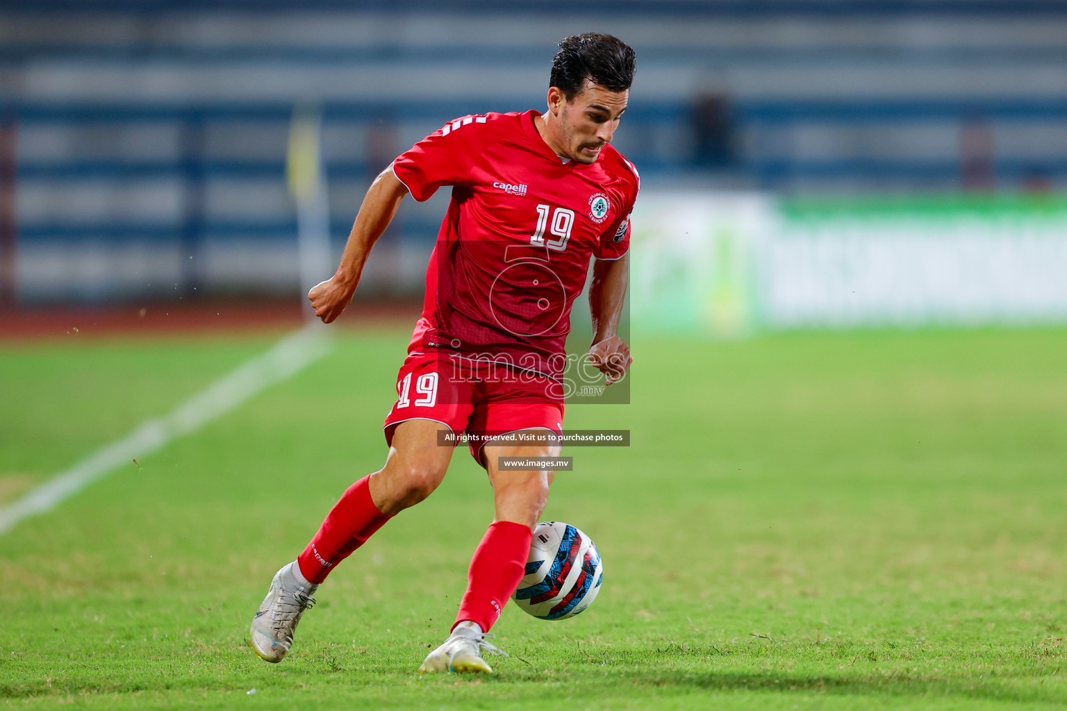 Lebanon vs India in the Semi-final of SAFF Championship 2023 held in Sree Kanteerava Stadium, Bengaluru, India, on Saturday, 1st July 2023. Photos: Nausham Waheed, Hassan Simah / images.mv